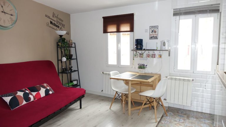 Apartamento lolo salon con sofa cama